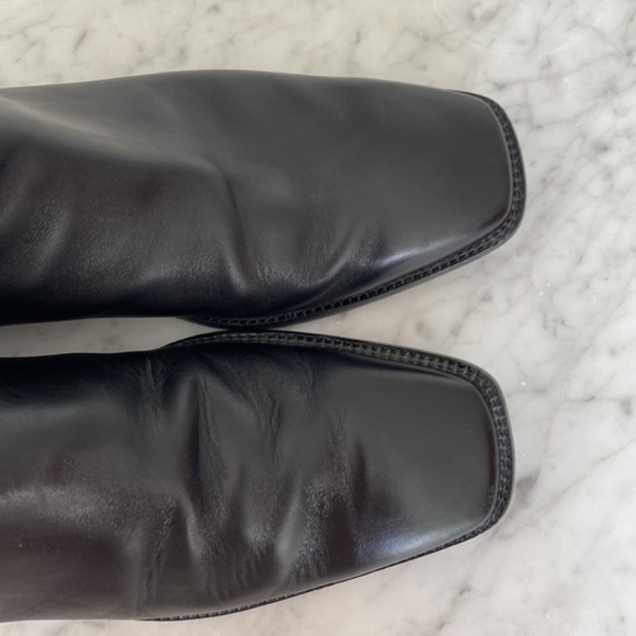 ⚡️Dolce and Gabbana Brushed Calfskin Square Toe Chelsea ankle boot - Size 8.5 - Picture 11 of 11